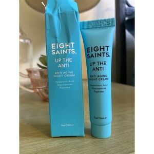 Eight Saints Up the Anti Night Cream Face Moisturizer Trial Size 0.5oz NIB‎